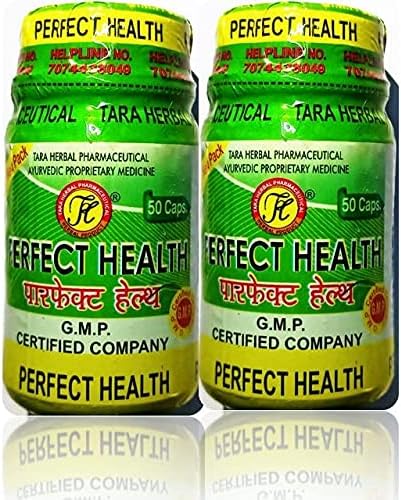 Tara Herbal Perfect Health Capsules Original (50+50 Capsules) Pack of 2,