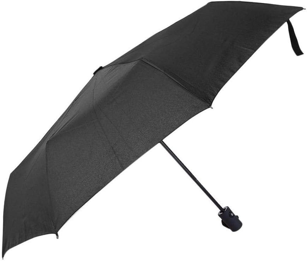 Sun Rain Paraguas Anti Viento A Prueba de Uv Tres Sombrilla Plegable de