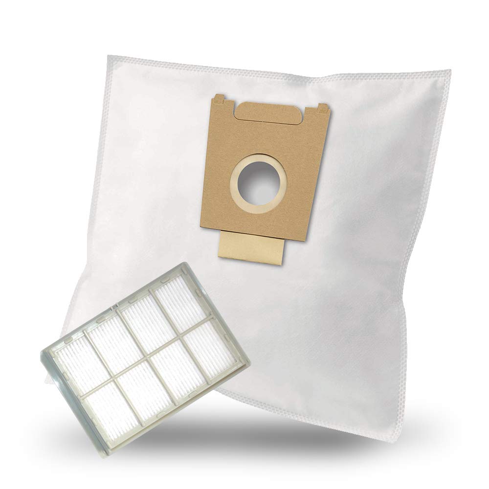 10 Sacchetti Per Aspirapolvere In Microfibra + Filtro – Compatibile Bosch PRO PARQUET 1800W BSA2822/05