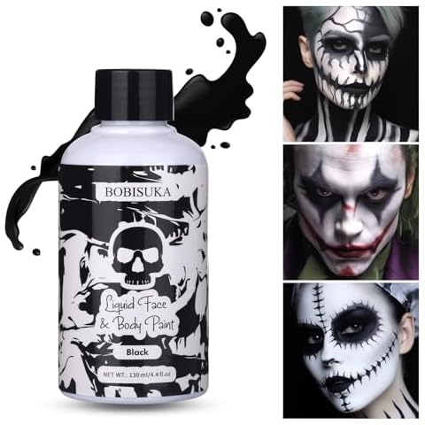 BOBISUKA Liquid Face Body Paint Cover