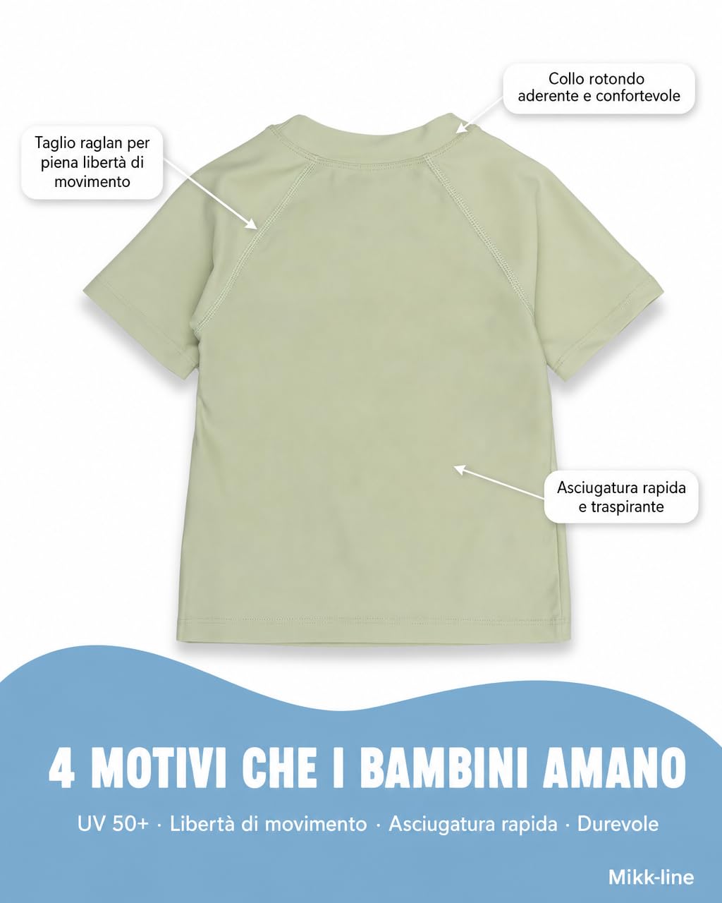 Mikk-line Camiseta UV Desert Sage