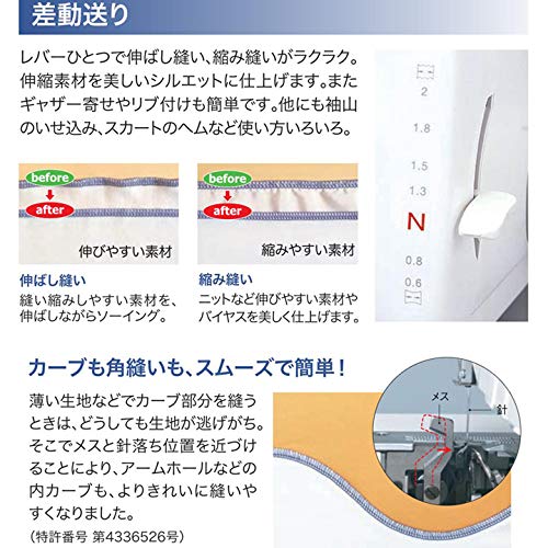 Amazon | ベビーロック ロックミシン 衣縫人 BL550FN | Craft Heart 