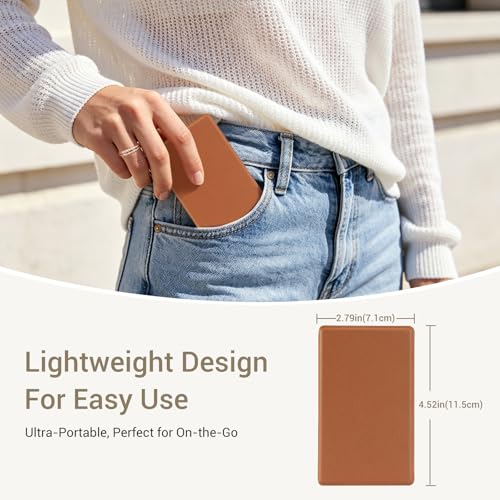 Image of CoBak Magnetic Case for XTEINK X4, Ultra-Lightweight Protective Cover for Xteink X4 E-Reader, Secure Magnetic Attachment(Brown)