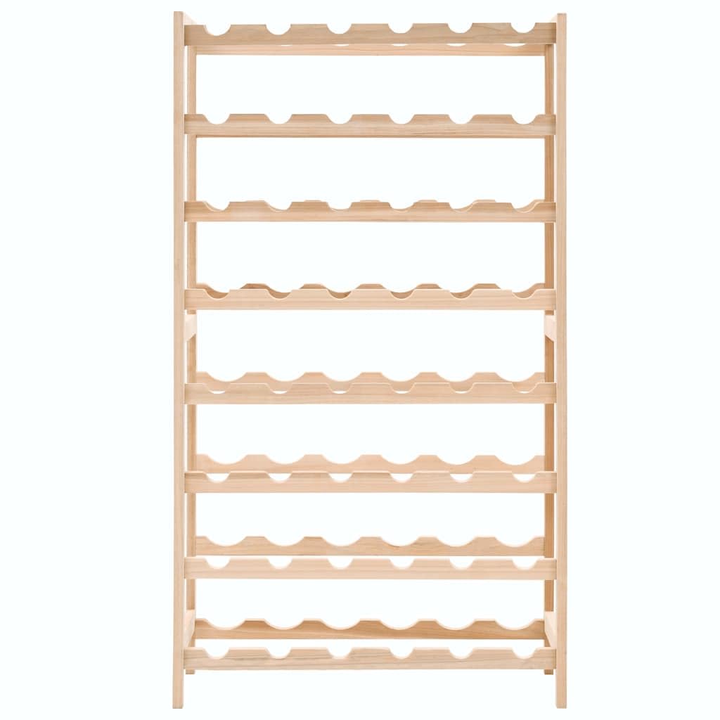 Regał na wino z drewna cedrowego, 57,5 x 28 x 102 cm, z 8 poziomami na maks. 48 butelek wina, trwały uchwyt na butelki, idealny do kuchni, jadalni, piwnicy, baru domowego i gastronomii