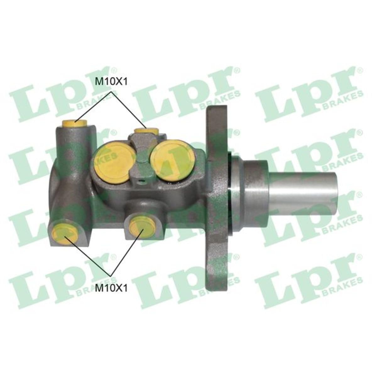 LPR 6338 Cilindro principal de freno 10 X 1 (4) Medida de rosca AluminioMaterial Compatible con FORD TRANSIT CONNECT P65, P70, P80 Tourneo Connect Mk1
