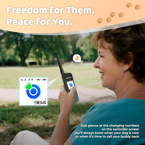 Aorkuler Outdoor GPS Dog Tracker for No-Signal Areas - Outdoor Pet Locator Finder Tracker, Real-Time Tracking for Hiking/Walking/Camping, Works in Remote Wilderness/Farms/Large Parks - Image 3