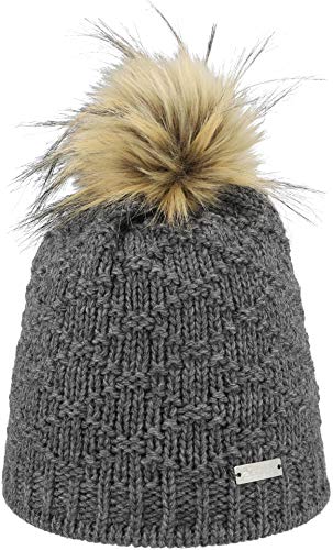 Bonnet femme Eisglut Ilka chaud et isolant, l'accessoire tricoté contre le froid