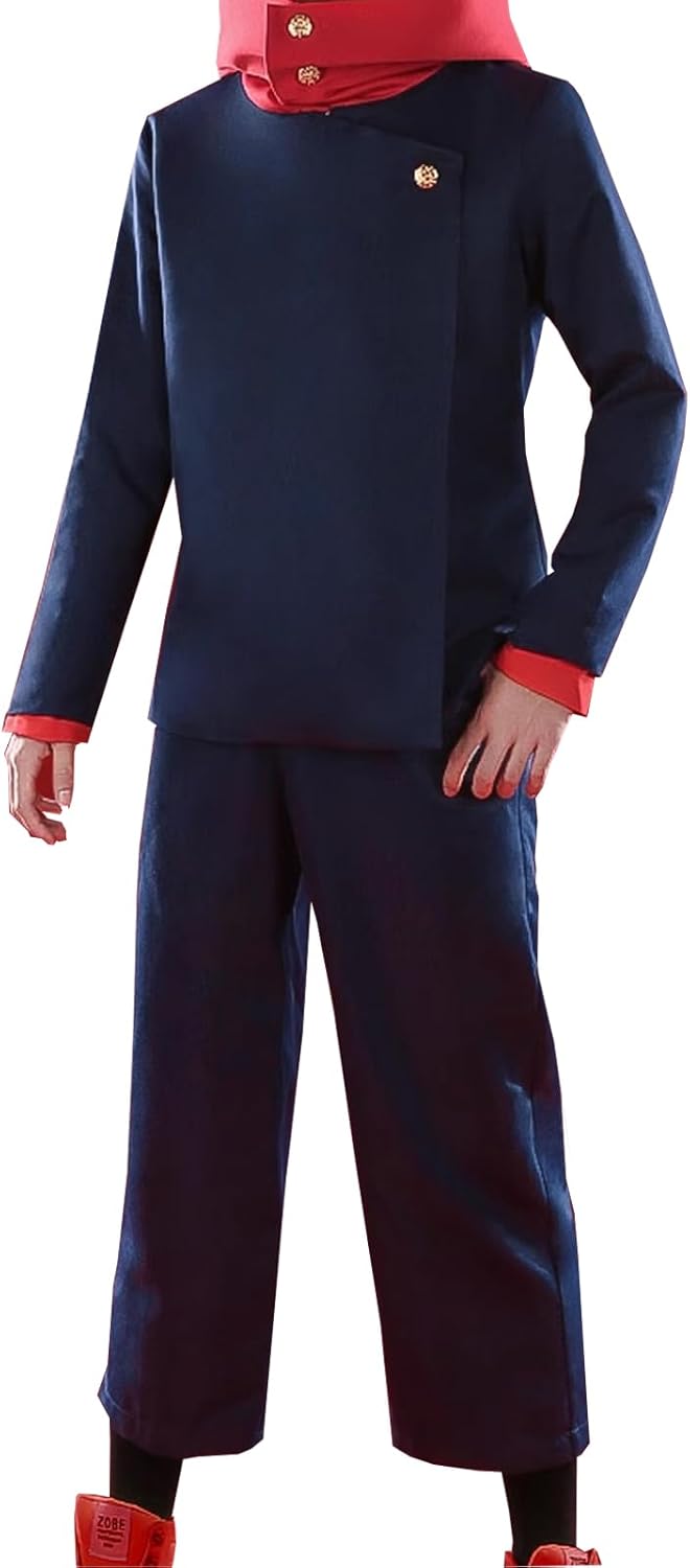 Anime Cosplay Costume Outfit Toji Fushiguro Pants Yuji Itadori Cosplay Anime Clothing for Halloween Parties