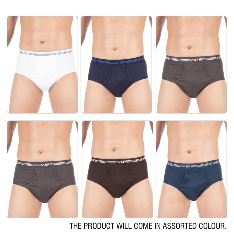 Image of VIP Champ Men's Cotton Briefs-Assorted Colours