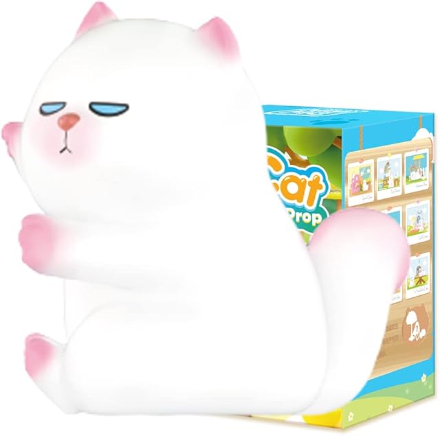 pop mart ViViCat Courtyard Series Exclusive Action Figure Box Toy Popular Collectible Art Toy Cute Figure Creative Gift, for Christmas Birthday Party Holiday