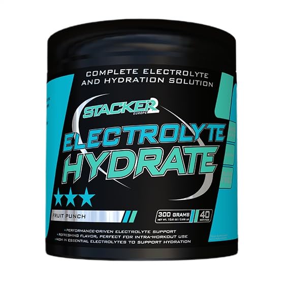 Stacker2 Electrolyte Hydrate (300g) Punch aux fruits - Intra- et post-entraînement - Intra-entraînement