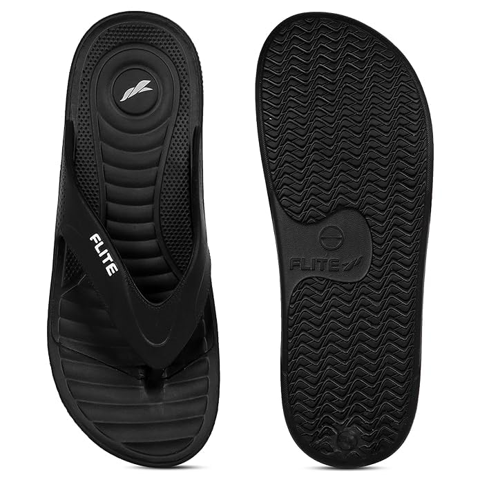 Image of FLITE Men's FL-483 Flip Flops | Lightweight EVA Slippers for Men | Comfortable Casual DailyUse Chappal | Anti-Slip Sole Soft Footbed