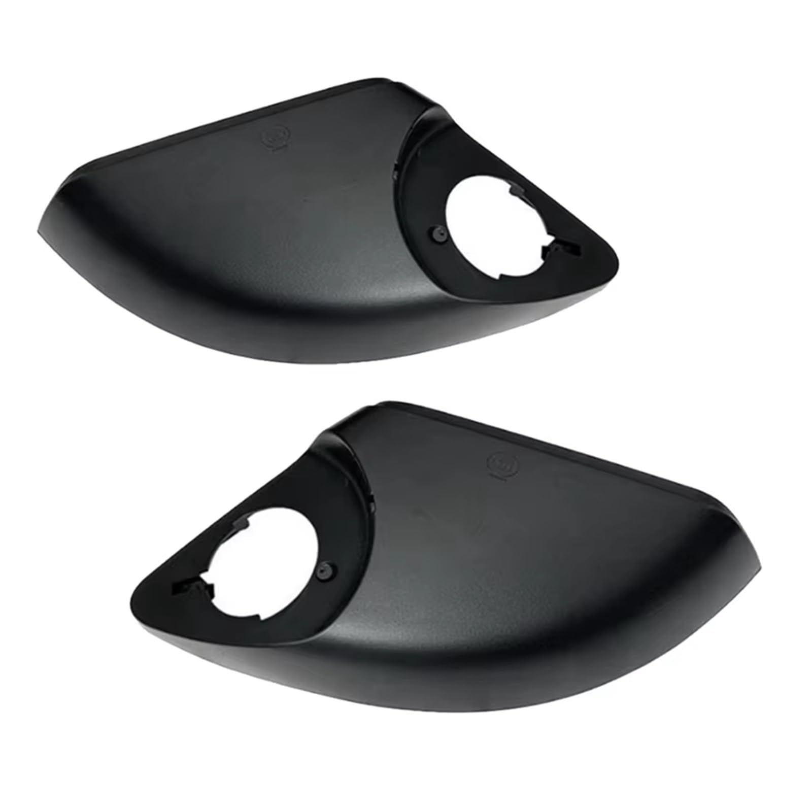 Rückspiegel Gehäuse Für Benz Für Vito Für V-Klasse Für W447 2016-2022 Autoseitenspiegel Untere Untere Abdeckung Rückspiegel-Basisabdeckung Auto Spiegelgehäuse(Black Left)