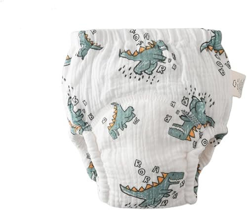 Miniatura 3 de Ropa interior de entrenamiento para bebé, algodón suave, absorbente, ropa interior de entrenamiento para bebés, niños y niñas, paquete de 6