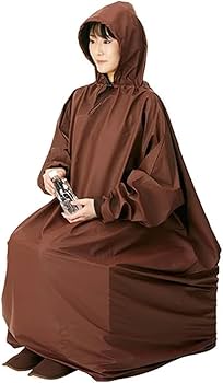 【グレー】よもぎ蒸し用マント 2着 よもぎ蒸し用 マント、2枚、無地の模様、裏地しっかり、よもぎ