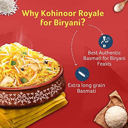 Image of Kohinoor Royale Authentic Basmati Rice, 500 g Pack