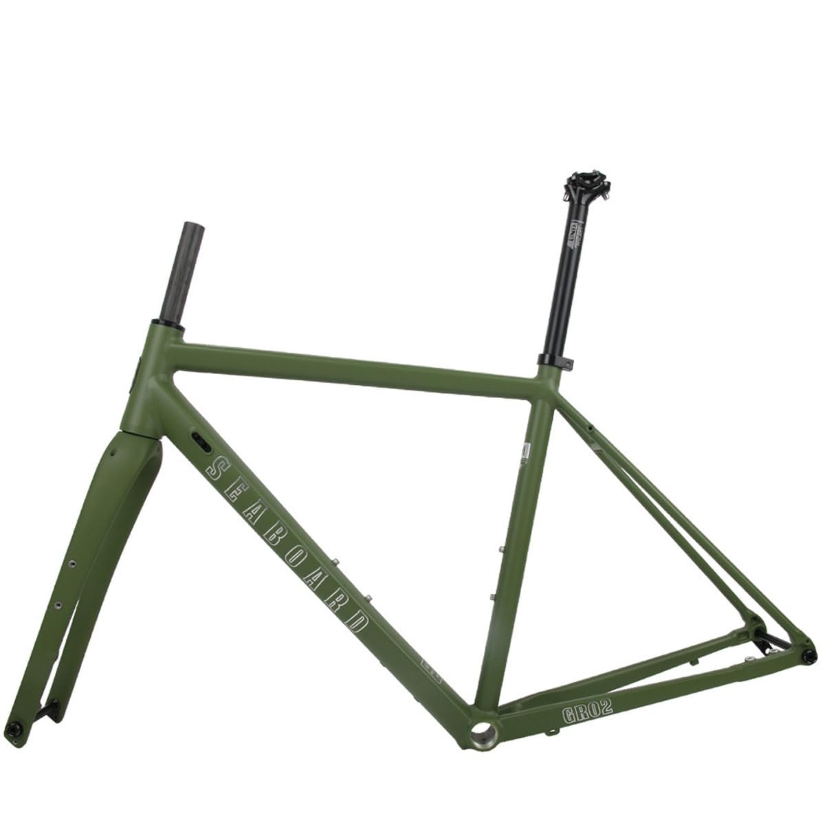 Amazon | グラベルロードバイクフレームセット 700C アルミ合金
