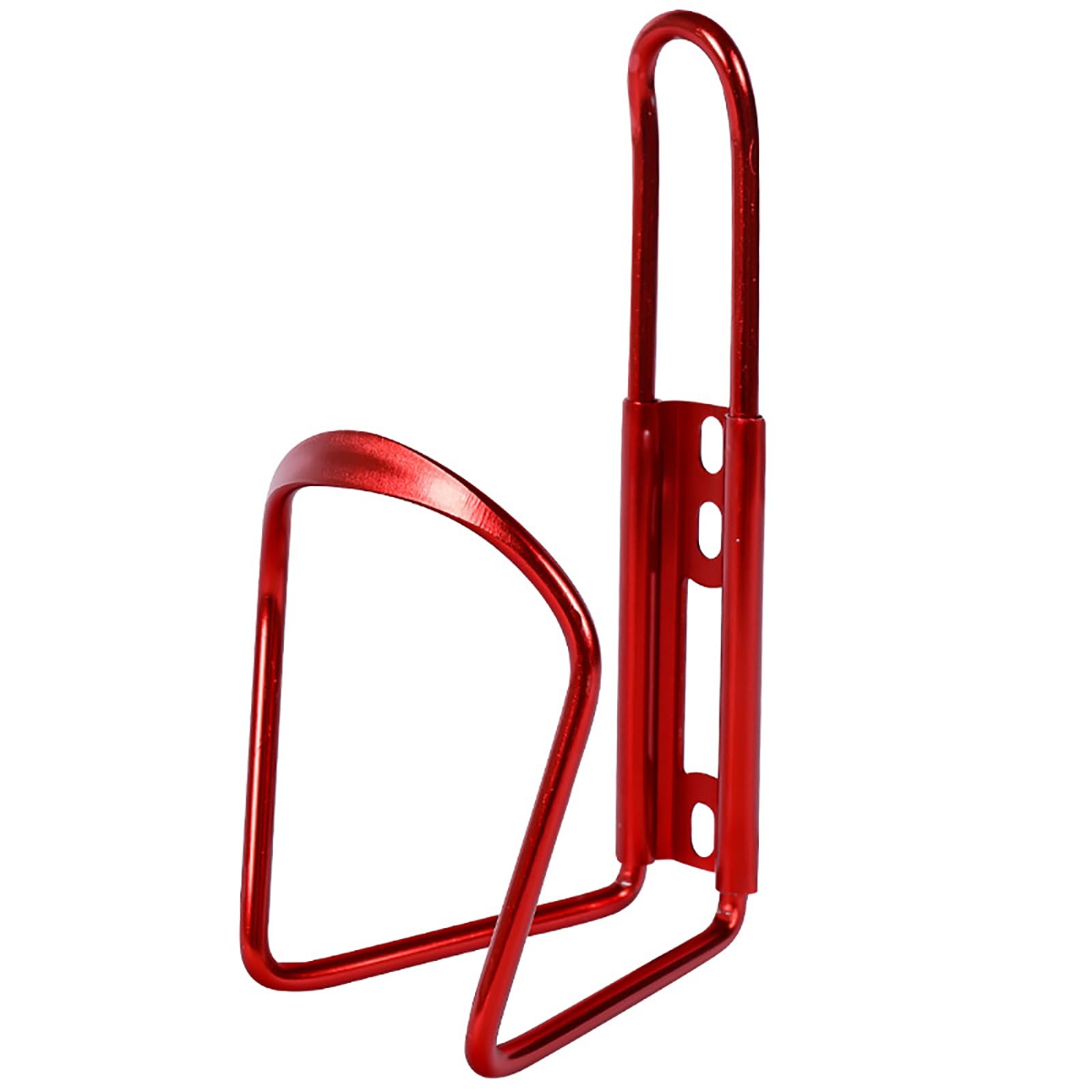Bicycle Water Bottle Holder, Aluminum Bottle Cage, Drink Bottle Kettle Bracket for Mountain Road Bike, Red
