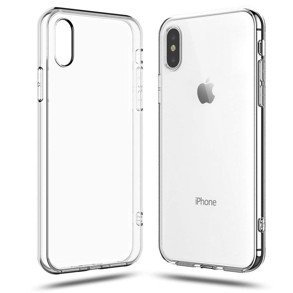 Case Creation Apple iPhone Xs Max Transparent Case,Dotted Finish 