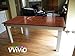 VVIVID High Gloss Red Cedar Striped Wood Grain Faux Finish Textured Vinyl Wrap Roll Sheet Film for Home Office Furniture DIY No Mess Easy to Install Air-Release Adhesive (1ft x 4ft)