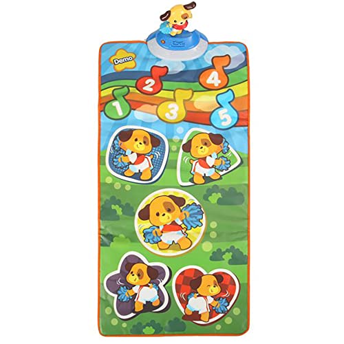 Little Virtuoso Dancing Dawgs Toddler Play Mat, Ages 18 Months to 5 Years
