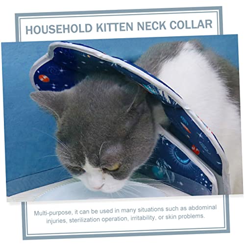 Collar cone chat respirant pour empêcher le léchage des plaies