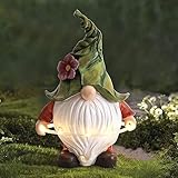 【Wetterfest 】 Handgemalter und mit einer UV-beständigen Beschichtung, kann alle Wetterbedingungen mit dauerhaftem, hochwertigem Harz standhalten, so dass Farbverblassungen, Regen und Frost nicht ein Anliegen sein.