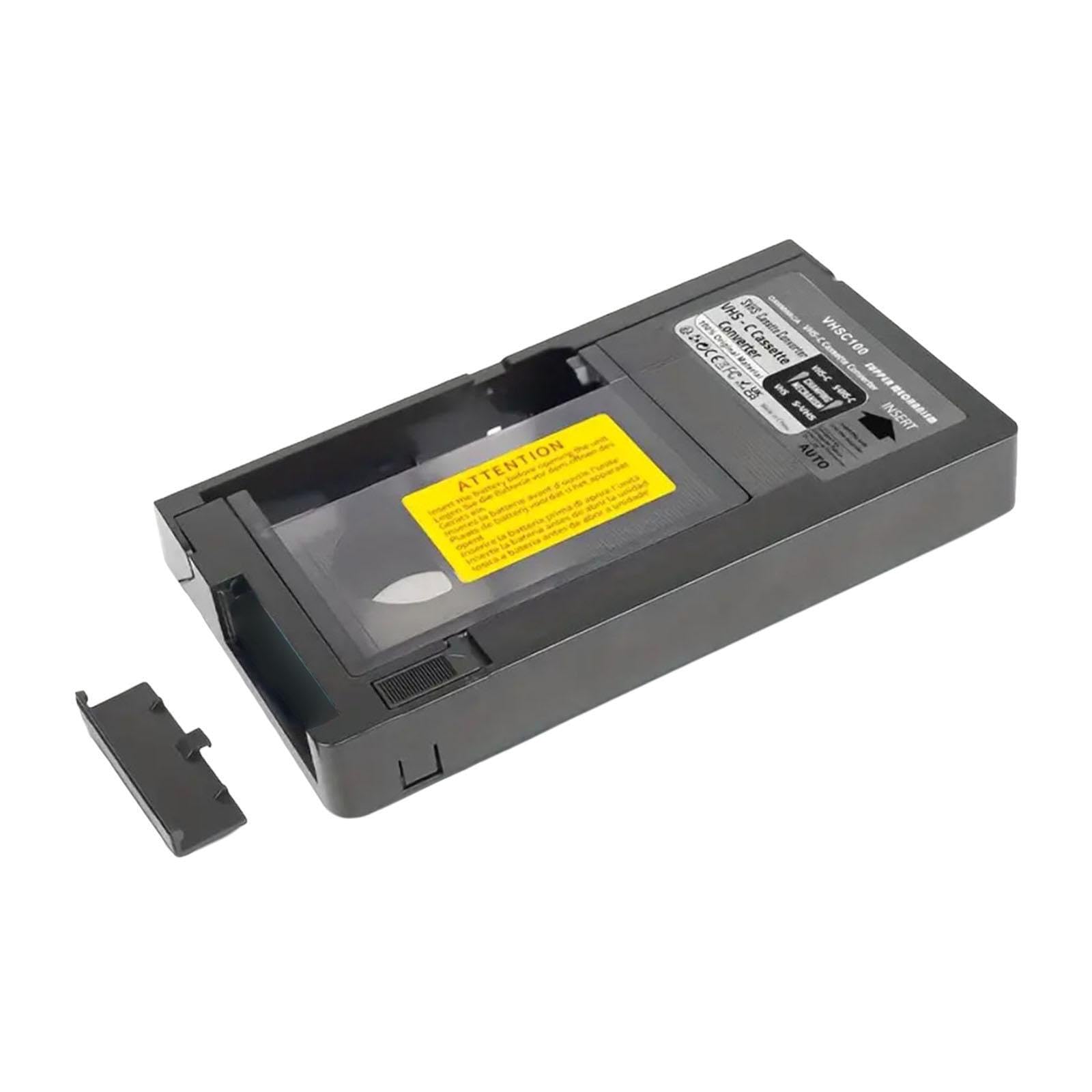 Convertidor de casete VHS a VHSC de 12 mm para solucionar el problema de cintas sin reproducir 8
