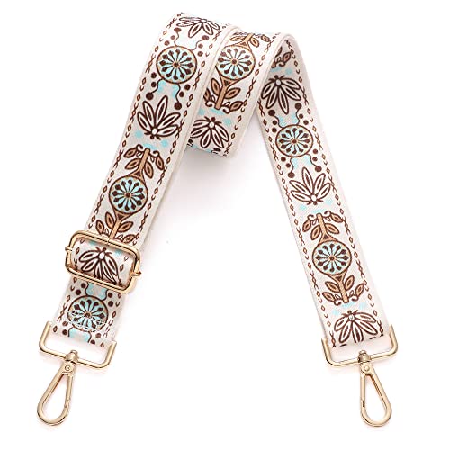Image of S-Jacorry Purse Strap Replacement Crossbody Wide Shoulder Strap Adjustable Canvas Straps Handbag Strap Replacement Belts