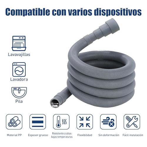 Manguera de desagüe 5 Imagen adicional