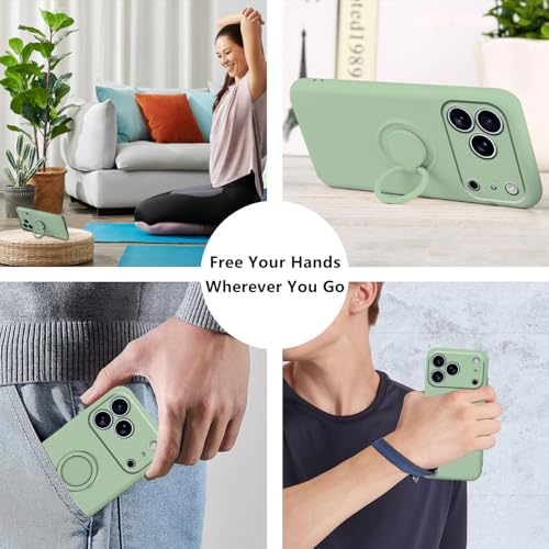 Coque silicone iPhone 17 Pro Max vert l'accessoire magnétique de vos trajets