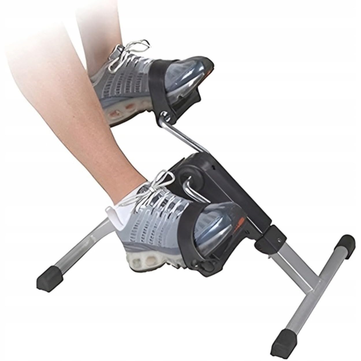 Mini Heimtrainer Pedaltrainer – Arm- & Beintrainer für Zuhause, leiser Reha Trainer, kompakt für Büro, mit Widerstand, Fitnessgerät für Senioren & Physiotherapie