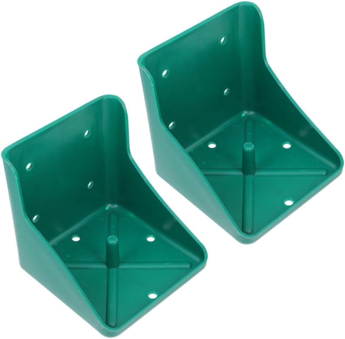 2pcs Salt Blocks Licking Box for Cows Sheep Horses Material Feeder Storage Container