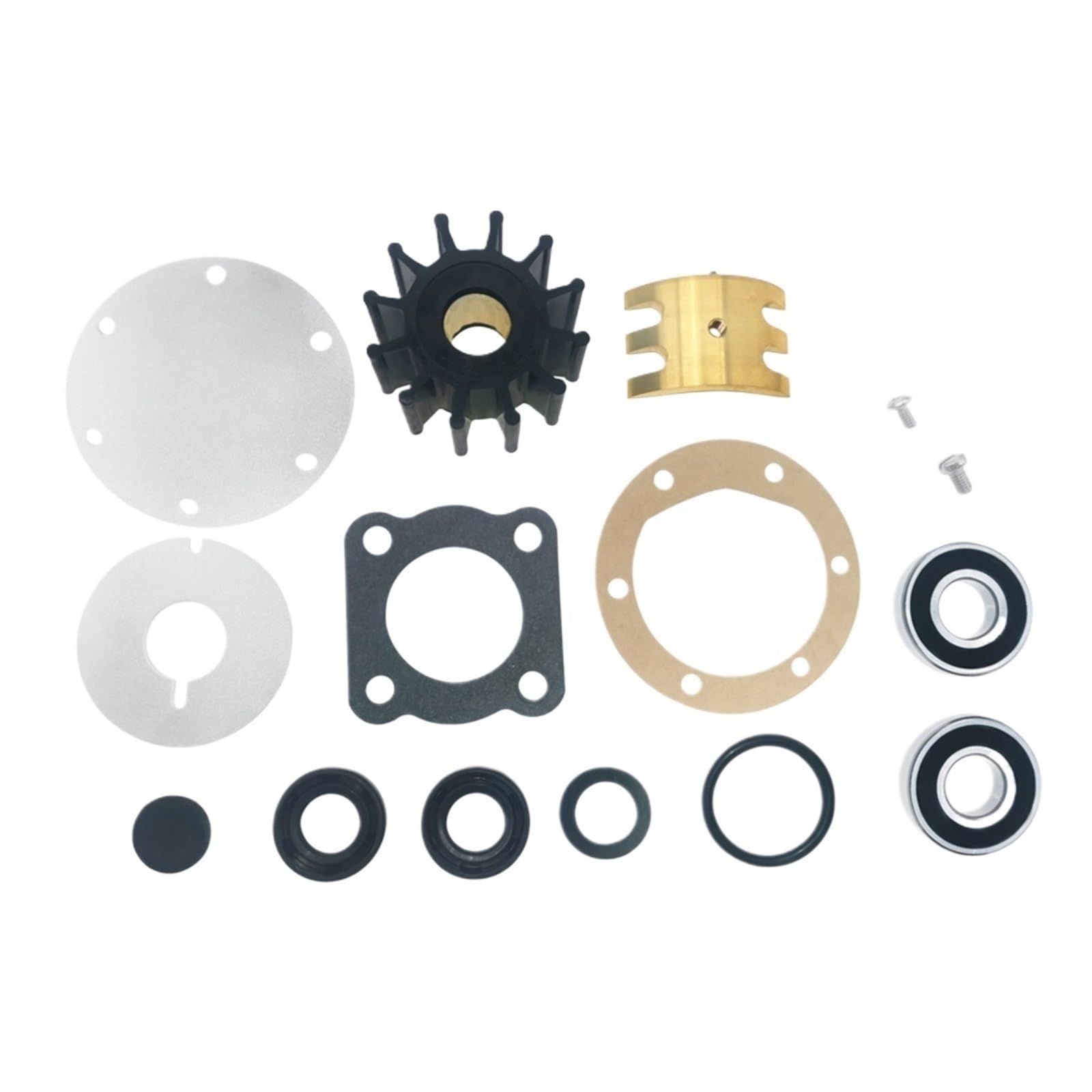 Kit de réparation de pompe à eau marine 5850-0001 avec joints et roulements pour bateau