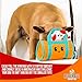 Pet Craft Supply Hide and Seek Plüsch-Hundespielzeug, knisternd, quietschend, interaktives Puzzle, Kauen, Apportieren, Leckerlis, verstecken, Gehirn, stimulierend, niedlich, lustiges Spielzeug-Set für