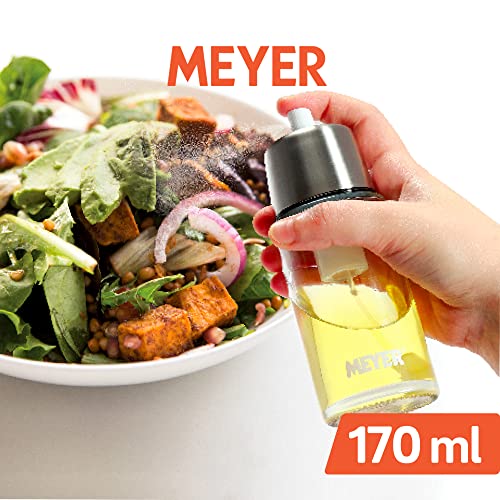 Image of Meyer Plastic Kitchen Hacks Oil Sprayer, 170ml, Silver