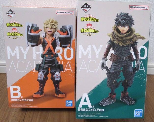 Amazon.co.jp: ヒロ アカ一番くじA賞B賞 緑谷出久爆豪勝己フィギュア2 