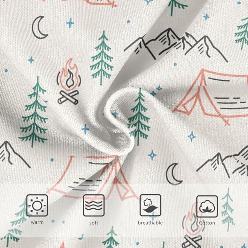 Girls' Underwear Desert Camping Cotton Stretch Comfort Toddler Panties3