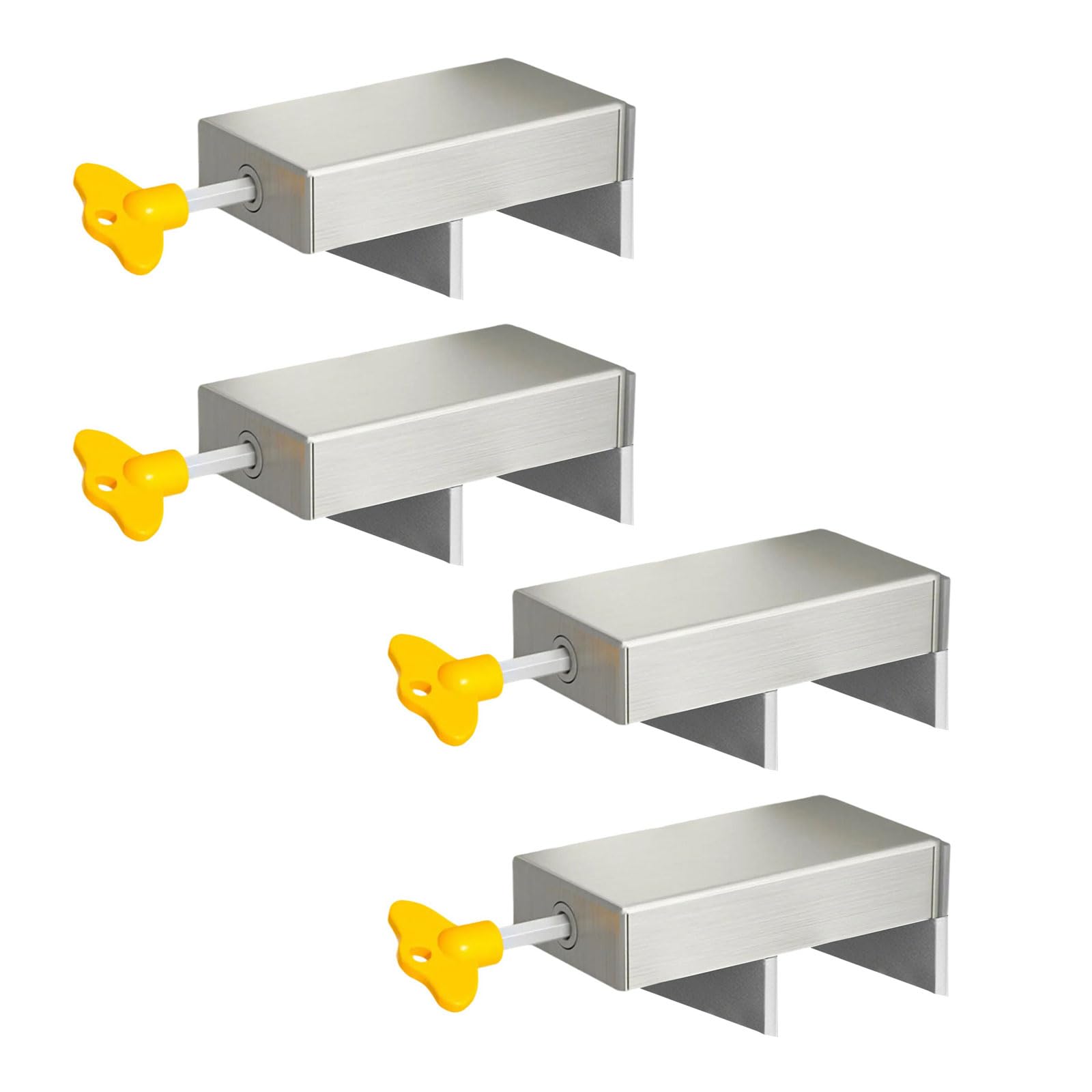 Sliding Window Stops Security Window with for Vertical and Horizontal Sliding Enduring Security Stoppers Restrictor Adjustable Guard