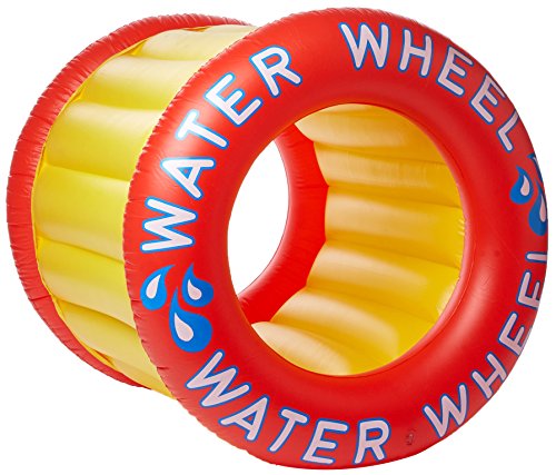 Swimline Water Wheel Pool Float, Red/Yellow #TOP22