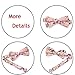 Mantieqingway Pre-Tied Mens Bow Ties Adjustable Cotton Print Bowties Tuxedo Floral Bow Tie for Wedding