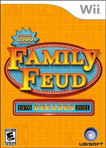 Family Feud Decades - Nintendo Wii Family Feud Decades - Nintendo Wii