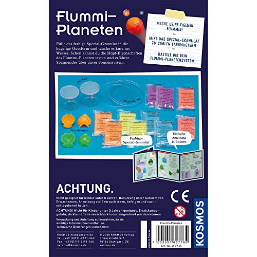 Kosmos 657765 Flummi Planeten expérimentation bricolage expérience encadrée Coffret dexpérience 8 - vue 4