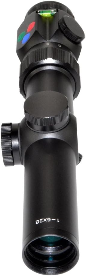 PRESMA RXR6 1-6x28mm Professional Series Precision Scope, 35mm Tube, SFP, Etched RXR6 RXR6 1-6X28