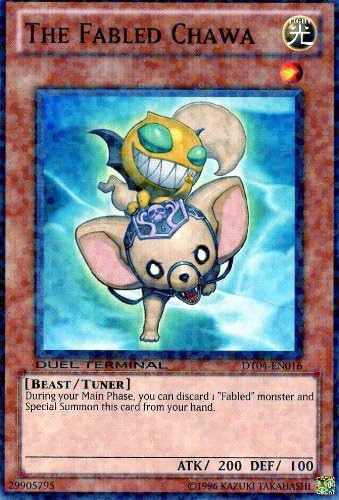 Amazon Com Yu Gi Oh The Fabled Chawa Dt04 En016 Duel Terminal 4 1st Edition Common Toys Games