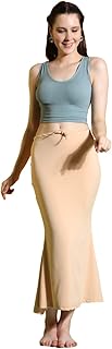 Enaguas moldeadoras de sari de licra para mujer, mezcla de algodón, enaguas, faldas para mujer, vestido de forma para sari