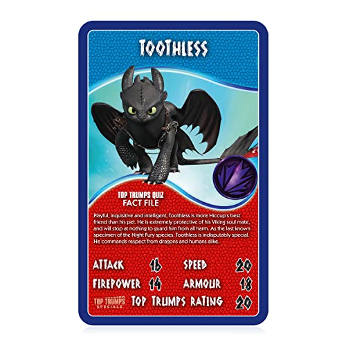 Top Trumps Dreamworks Dragons Card Game