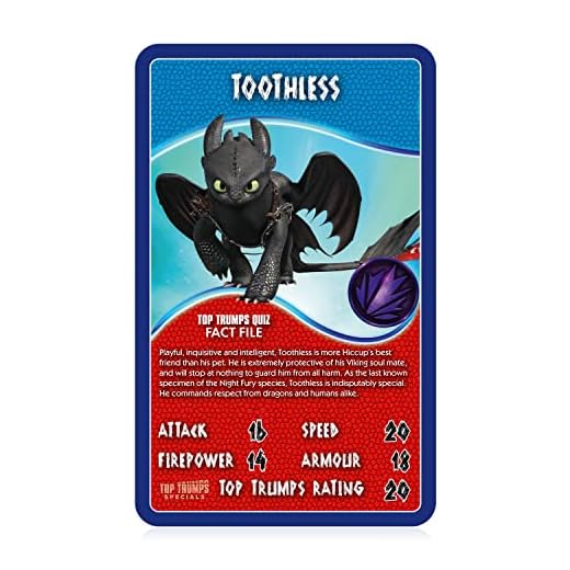 Top Trumps Dreamworks Dragons Card Game