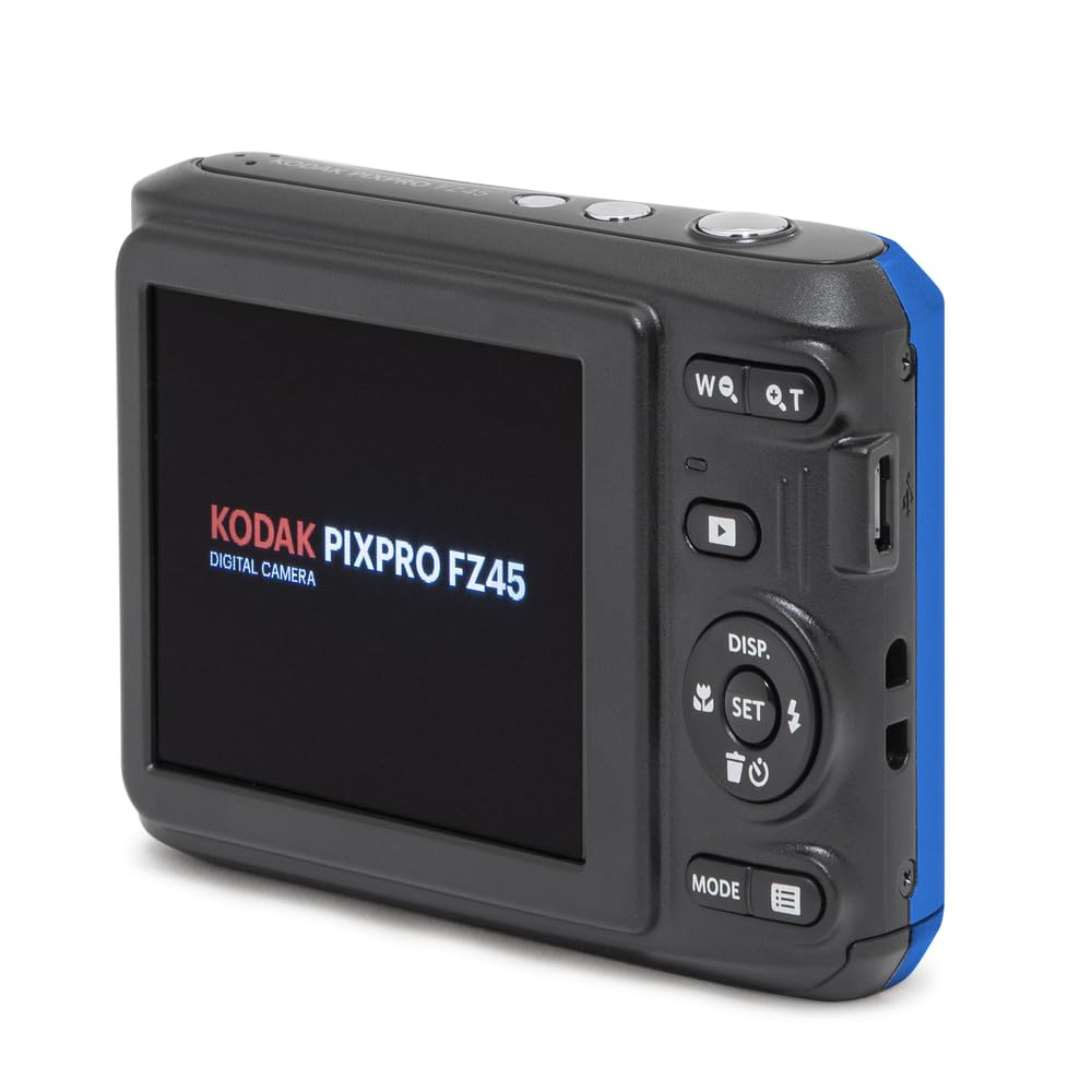 Amazon | KODAK コンパクトカメラ - FZ45 BL - 4x CMOS - 単三電池
