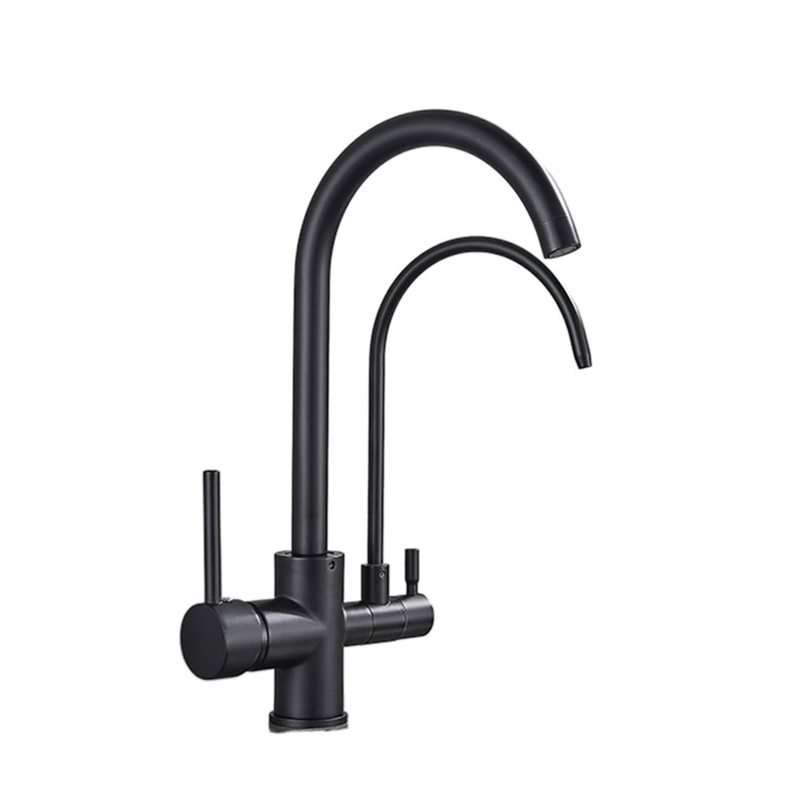Filtro de agua para grifo extraíble: purificador negro de cocina